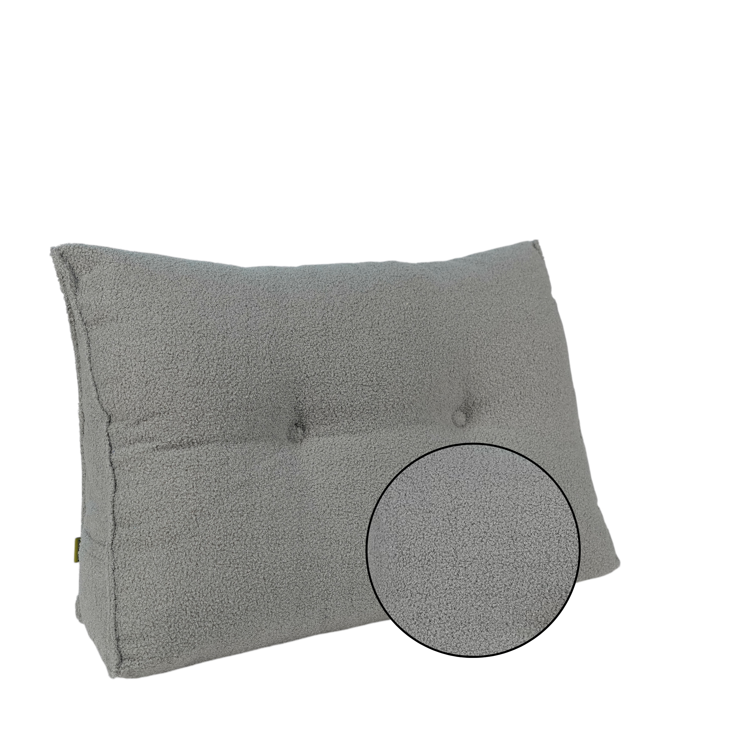 Lendenkissen Boucle Rückenkissen für Bett & Sofa mit abnehmbarem wasch
